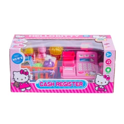 Игровой набор Hello Kitty 1003 Детская касса 37x17 см, 3+ лет Игровой набор Hello Kitty 1003 Детская касса 37x17 см, 3+ лет