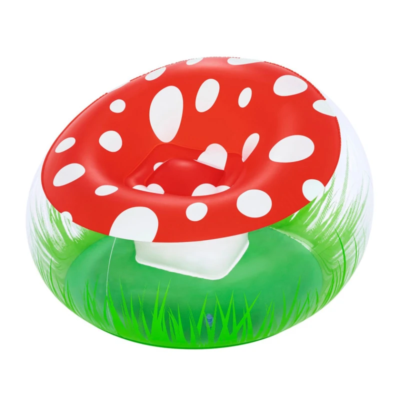 Şişmə kreslo Bestway Mushroom, vinil, 112x112x66 sm Şişmə kreslo Bestway Mushroom, vinil, 112x112x66 sm