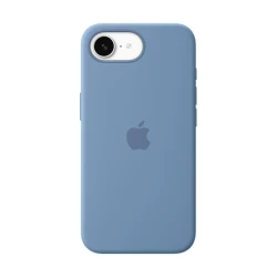 Чехол Apple Silicone Case для iPhone 16e Winter Blue (Официальная гарантия) Чехол Apple Silicone Case для iPhone 16e Winter Blue (Официальная гарантия)
