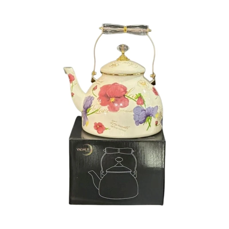 Чайник SHA-3019, 4.2 л, эмалированный, разноцветный