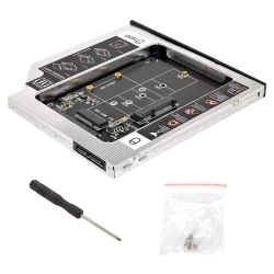 Адаптер для жесткого диска MSATA NGFF B/M-Key SSD to slim SATA 13Pin Адаптер для жесткого диска MSATA NGFF B/M-Key SSD to slim SATA 13Pin