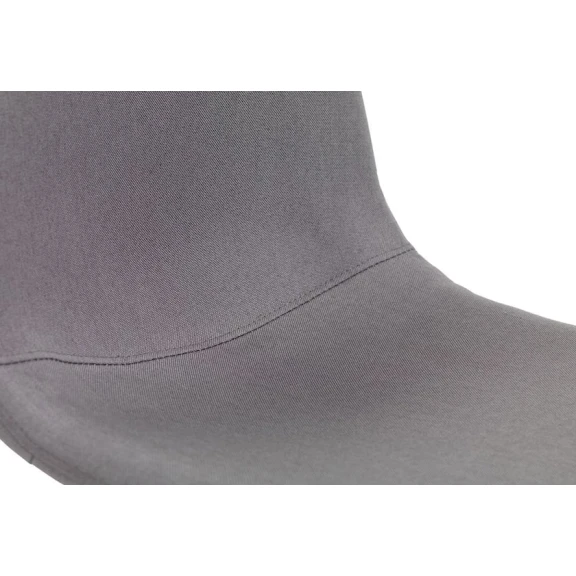 Стул JYSK Jonstrup, полиэстер, серый/дубовый, 43х84х53 см, 4 шт