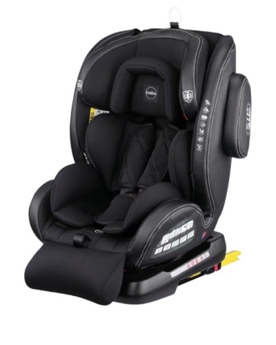 Uşaq avtomobil oturacağı Kidilo 308 Pro, qara
