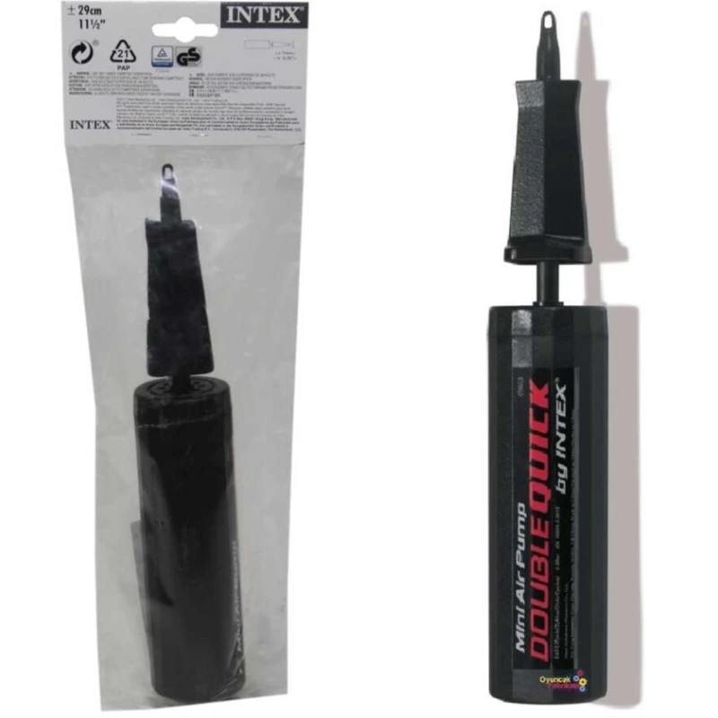 Ручной насос Intex N692025613, 29 см, черный Ручной насос Intex N692025613, 29 см, черный