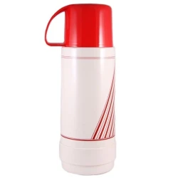 Термос Metaltex 0, 75л, белый/красный Термос Metaltex 0, 75л, белый/красный