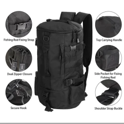 Bel çantası Banyanu_666738, qara, poliester