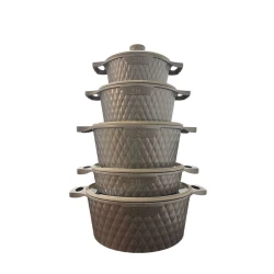 Набор кастрюль Z.H ZGH_00589, гранит, бежевый, 20/24/28/32 см Набор кастрюль Z.H ZGH_00589, гранит, бежевый, 20/24/28/32 см