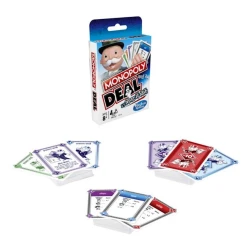 Masaüstü oyun Hasbro games Monopoly Deal, 110 kart, 8 yaş+
