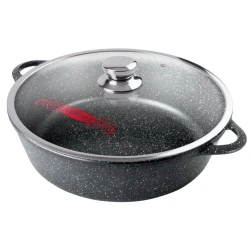 Manqal tavası Горница, alüminium, qara, 4.5 l