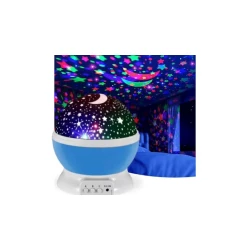 Gecə proyektoru Star Master, mavi