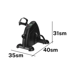 Электрический велотренажер Mini Exercise Bike 1186, черный Электрический велотренажер Mini Exercise Bike 1186, черный