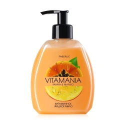 Maye əl sabunu Faberlic Vitamania Manqo və papaya, 300 ml