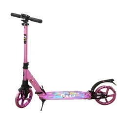 Uşaqlar üçün samokat ikitəkərli LP610-3, 7-14 yaş, çəhrayı