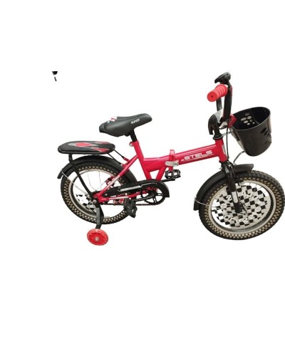 Uşaq velosipedi BH-036, qırmızı/qara