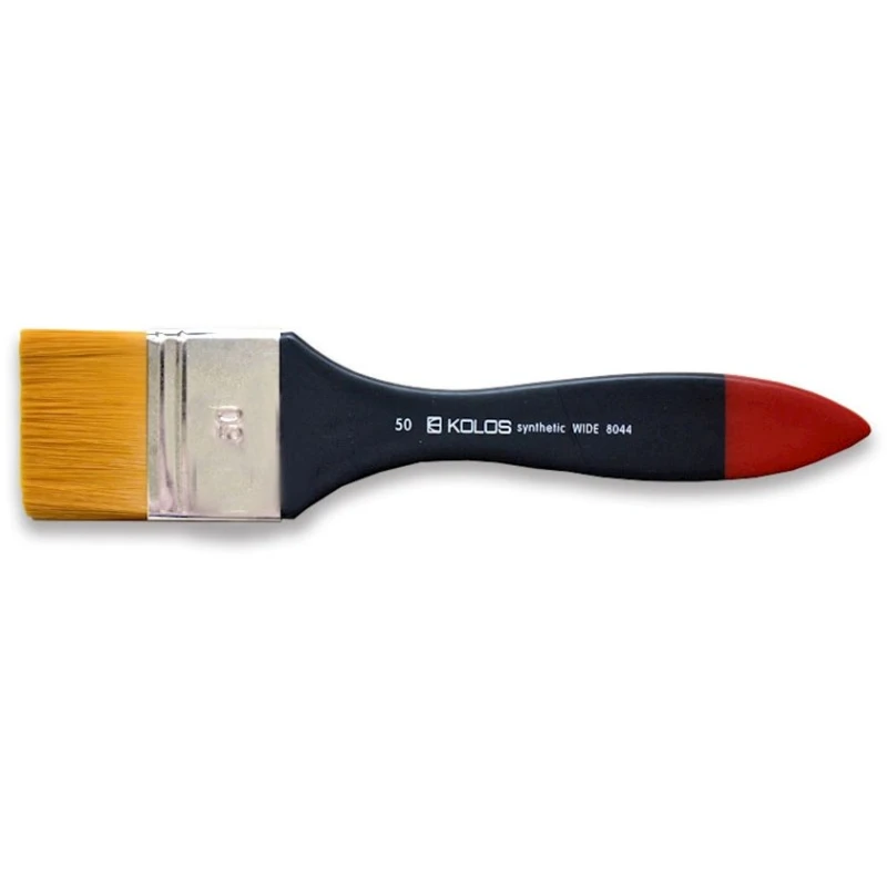 Кисть флейцевая Kolos Wide 8044, синтетика, № 50 Кисть флейцевая Kolos Wide 8044, синтетика, № 50