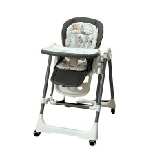 Yedirmə üçün uşaq oturacağı Kidilo VL-KIDS-008, 4+ ay, boz