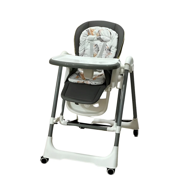 Детский стульчик для кормления Kidilo VL-KIDS-008, 4+ месяца, серый Детский стульчик для кормления Kidilo VL-KIDS-008, 4+ месяца, серый