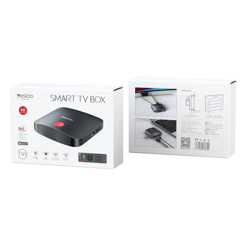 ТВ-приставка Yesido Smart TV11 4k ТВ-приставка Yesido Smart TV11 4k