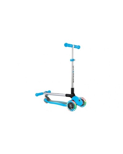 Uşaqlar üçün samokat Оxybul Globber Primo Foldable Light üç təkərli, mavi