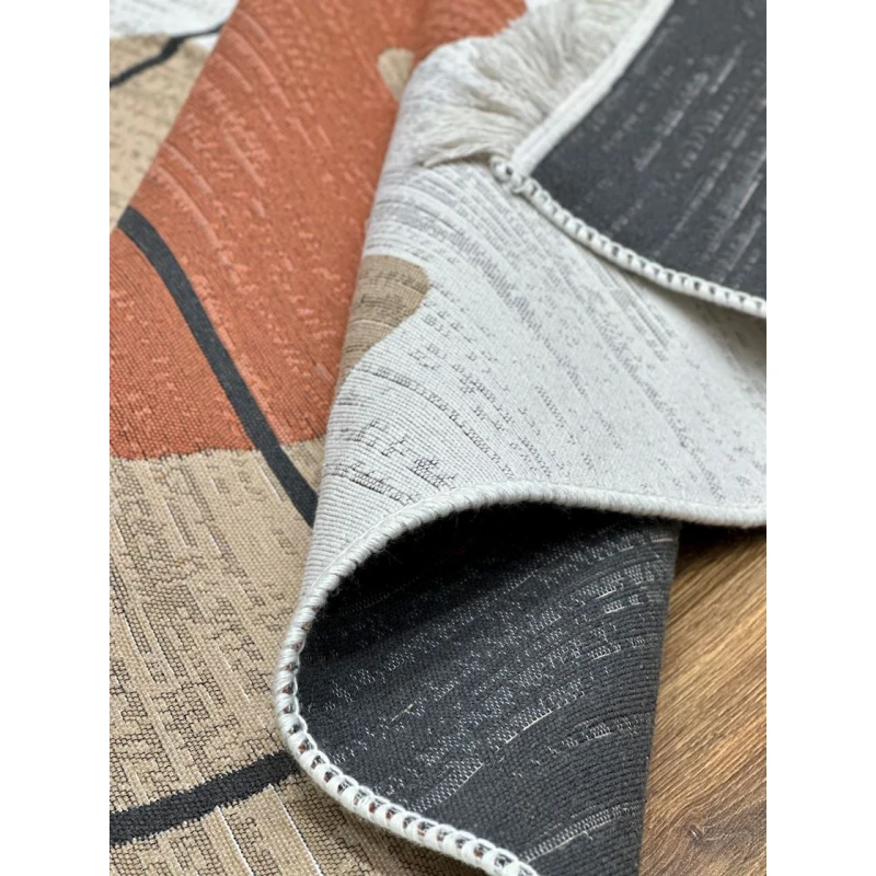 Ковер Natural halı Arya AR36BLACK2, 120x180 см, хлопок , разноцветный