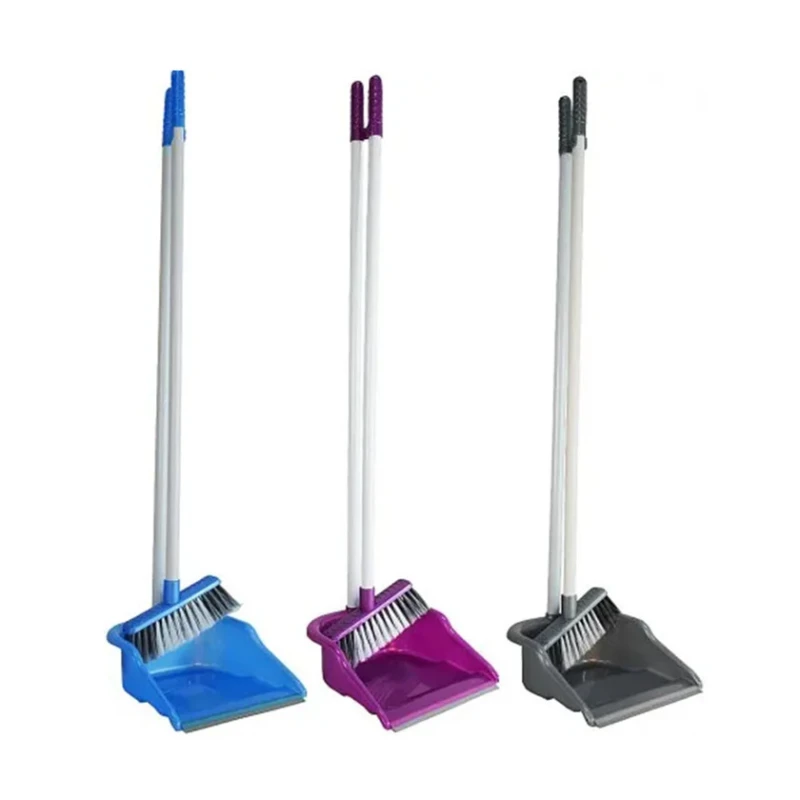 Веник с совком Zambak 1 шт, товар в ассортименте