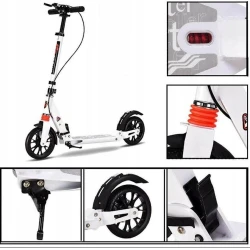 Uşaqlar üçün samokat Urban-110, ağ