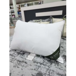 Подушка Hanzade Home Technodown SE016, 50x70 см, сатин/бамбук, белая