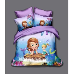 Uşaq yataq dəsti MiraNova SF-473, yorğan üzü 160х220 sm, mələfə 160х220 sm, yastıq üzü 50х70 sm, rəngbərəng Uşaq yataq dəsti MiraNova SF-473, yorğan üzü 160х220 sm, mələfə 160х220 sm, yastıq üzü 50х70 sm, rəngbərəng