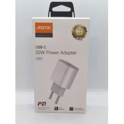 Сетевое зарядное устройство Aspor USB PD20W Сетевое зарядное устройство Aspor USB PD20W