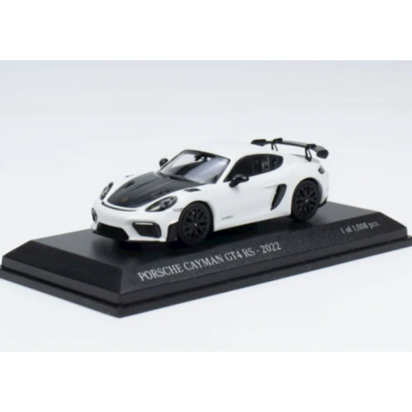 Игрушечная машинка Minichamps Diecast Porsche Cayman GT4RS, белый Игрушечная машинка Minichamps Diecast Porsche Cayman GT4RS, белый