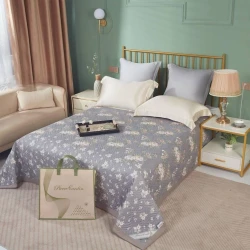 Покрывало Pierre Cardin INM1056, 160x220 см, односпальный, фиолетовый