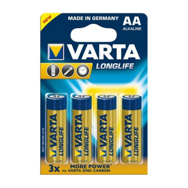 Batareya Varta Longlife Extra LR06 AA, 4 əd Batareya Varta Longlife Extra LR06 AA, 4 əd