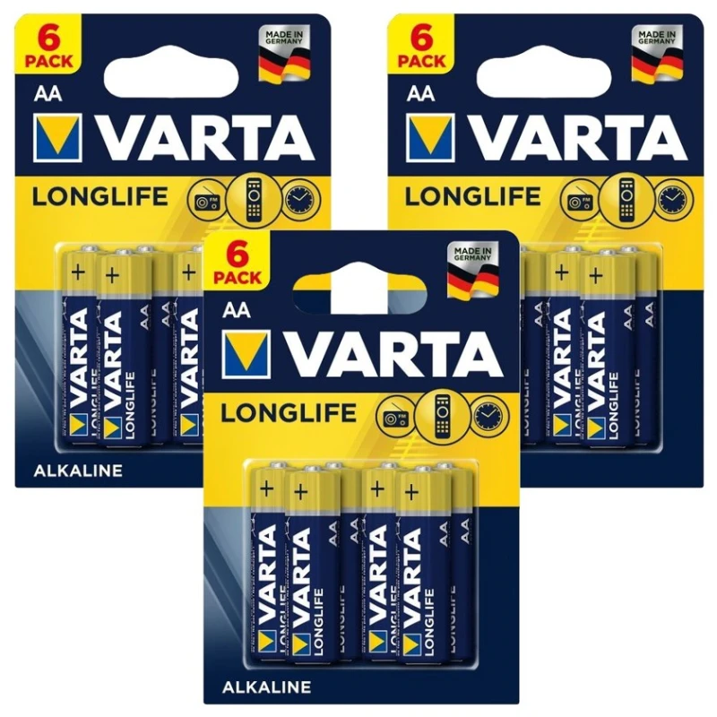 Batareya Varta Longlife Extra LR06 AA, 4 əd Batareya Varta Longlife Extra LR06 AA, 4 əd