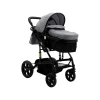 Uşaq arabası Baby Home ST80, qara/boz Uşaq arabası Baby Home ST80, qara/boz