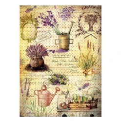 Рисовая бумага для декупажа Cadence А3 - 33