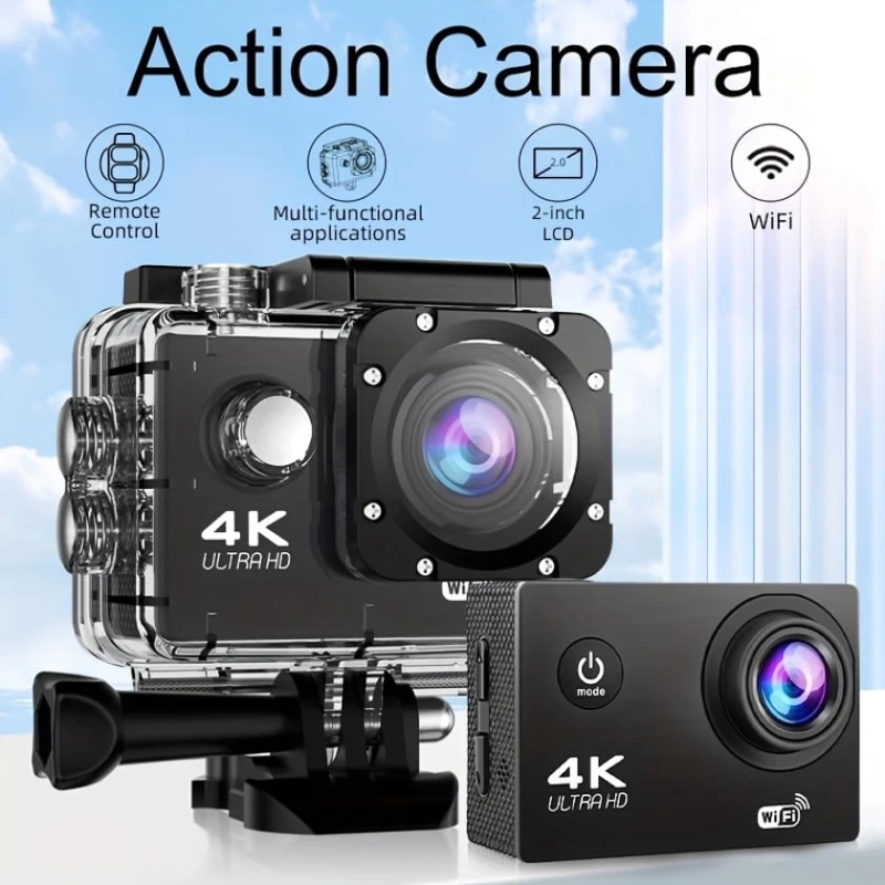 Экшн камера 4K Ultra HD LCD iva087 Экшн камера 4K Ultra HD LCD iva087