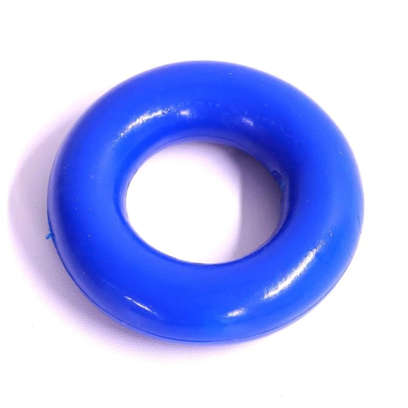 Rezin əl espanderi, ağır çəkili, bərk rezinli, göy