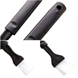 Кисти кулинарные Cooking Food Brush, 2 шт, нейлон/дерево, черный Кисти кулинарные Cooking Food Brush, 2 шт, нейлон/дерево, черный