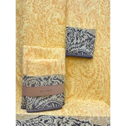 Dəsmal dəsti Giltex Vostok, 70x130/50x90 sm, pambıq, sarı, 2 əd