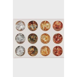 Украшение цветной фольгой