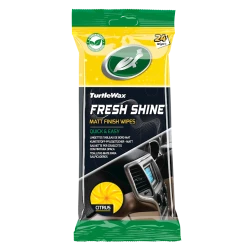 Влажные салфетки для очищения и защиты панели приборов Turtle Wax Fresh Shine Matt Wipes 24 шт Влажные салфетки для очищения и защиты панели приборов Turtle Wax Fresh Shine Matt Wipes 24 шт