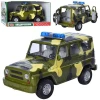 Военный внедорожник Play Smart 9076C, 22x12 см, от 3 лет, зеленый