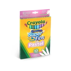Набор фломастеров Crayola Super Tips Pastel, 12 цветов