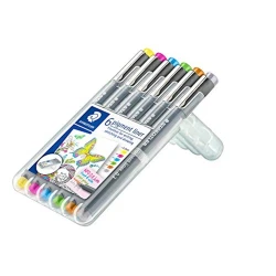 Набор капиллярных ручек Staedtler Pigment Liner 30803S2SB6, 0.3 мм, 6 шт