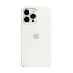 Чехол для Apple iPhone 15 Pro Silicone Max White