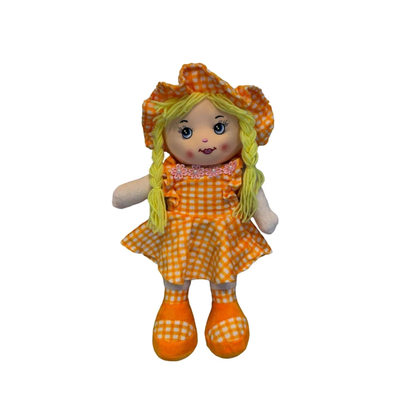 Yumşaq oyuncaq Ezo 1034-6-3, musiqili, parça, narıncı, 45 sm