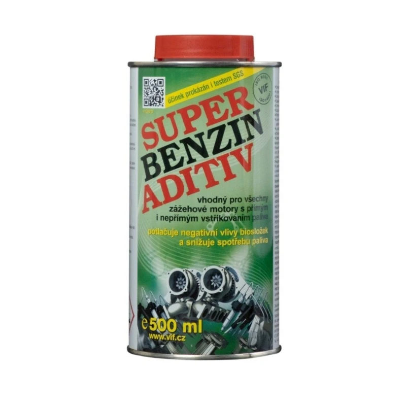 Присадка к бензину VIF Super Benzin Aditiv, 500 мл Присадка к бензину VIF Super Benzin Aditiv, 500 мл