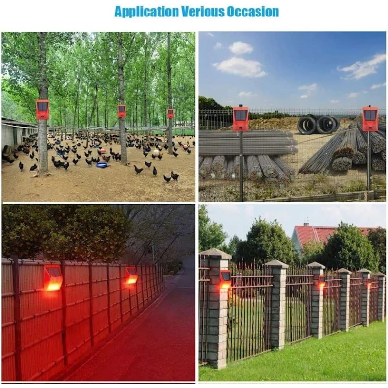 Отпугиватель животных на солнечной энергии Solar B085 Отпугиватель животных на солнечной энергии Solar B085