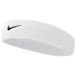 Повязка на голову Nike Swoosh, белый
