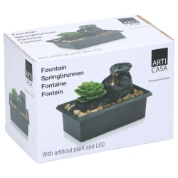 Фонтан декоративный Arti Casa, с подсветкой, 10.5x12x17.5 см